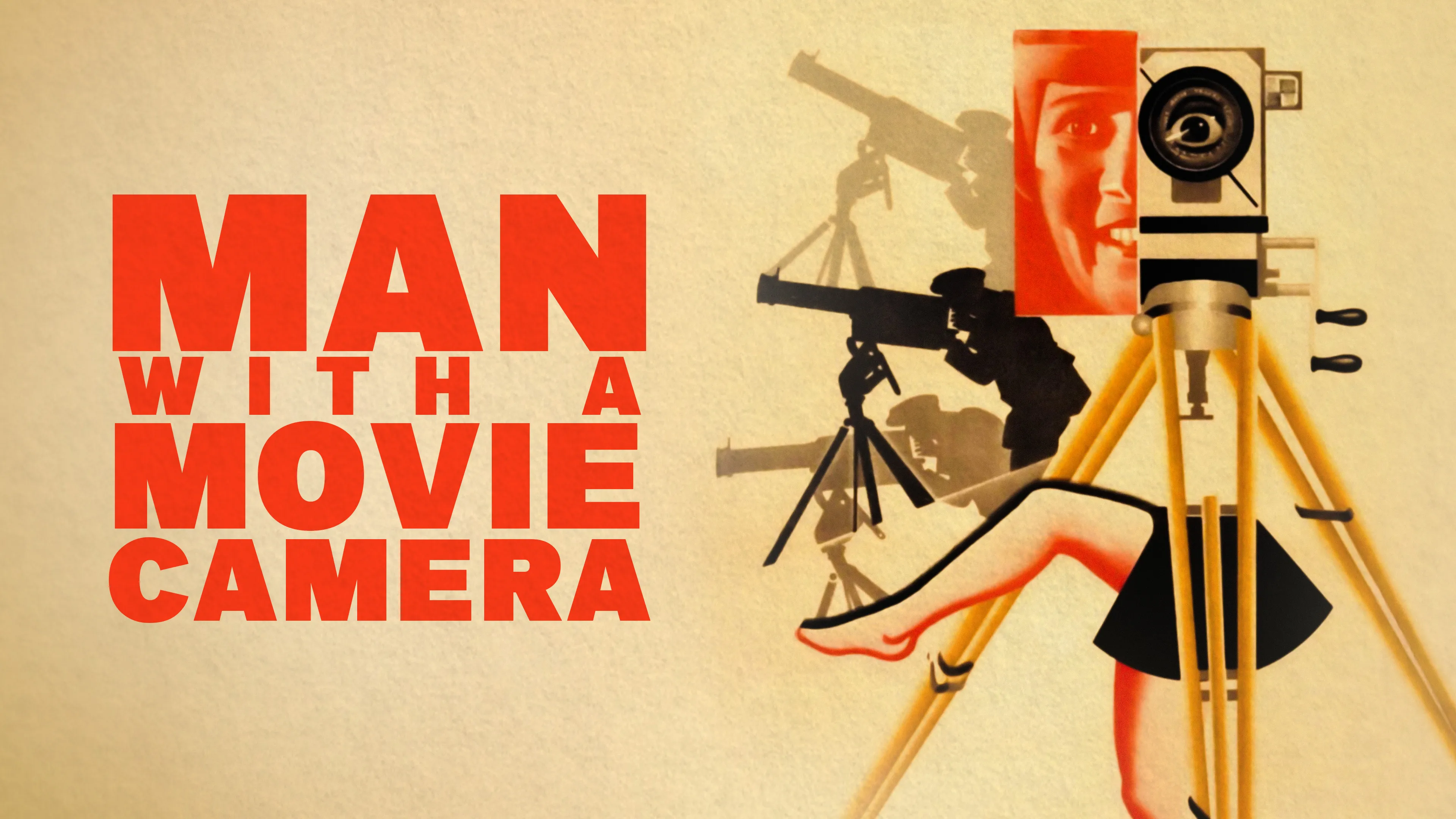 Man with a Movie Camera poster
